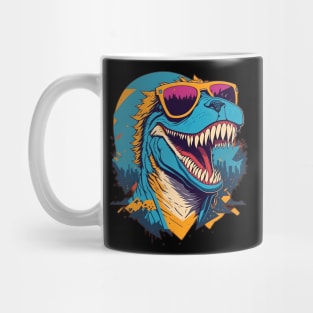 Retro Godzilla Mug